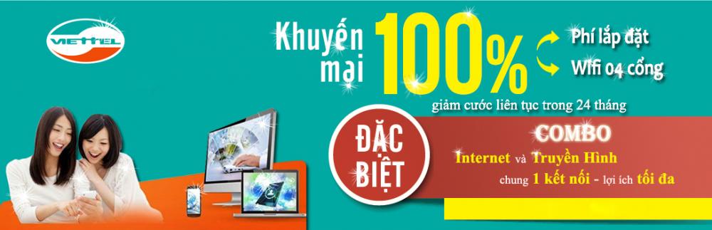 Khuyến mãi lắp mạng wifi & truyền hình Viettel Bình Dương tháng 9 - 2016 nhận nhiều ưu đãi