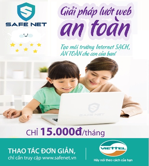 Lướt web an toàn hơn khi sử dụng đường truyền viettel bình dương