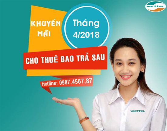 Khuyến mãi đăng ký sim trả sau viettel bình dương